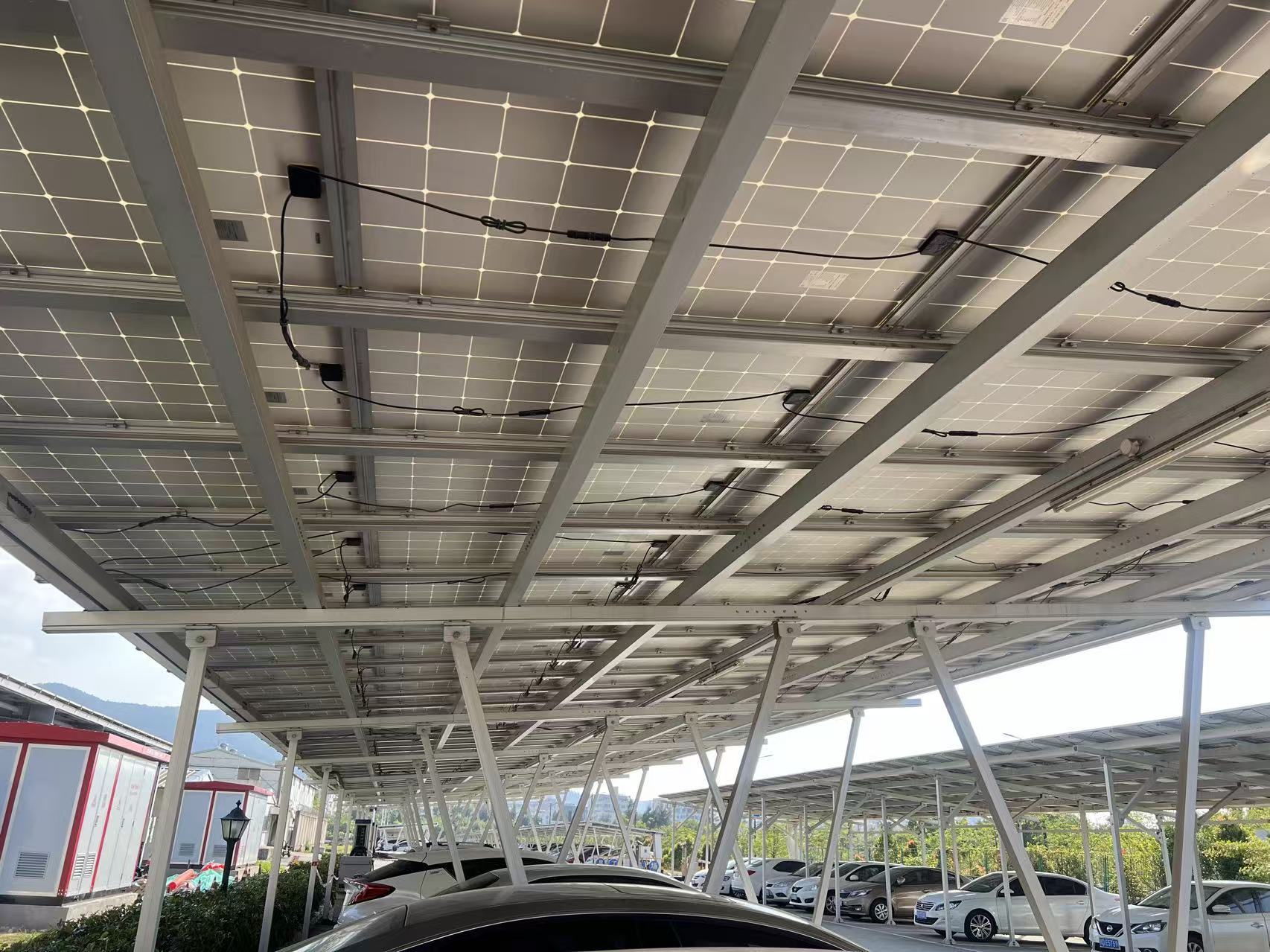 Ang pag -andar ng aluminyo haluang metal na hindi tinatagusan ng tubig carport