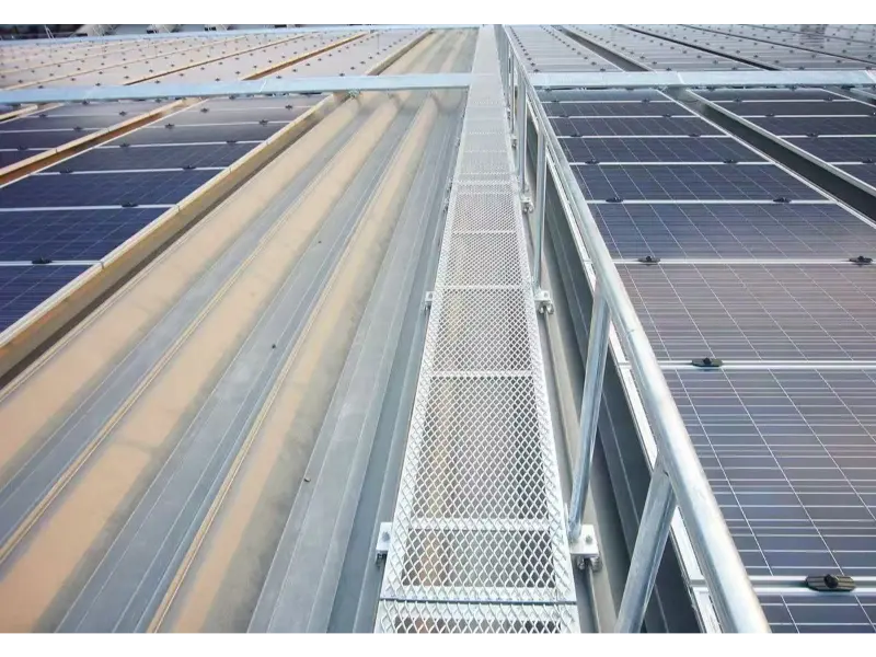 Solar Mounting System Roof Walkway, Ushering Ligtas na Operasyon at Pagpapanatili