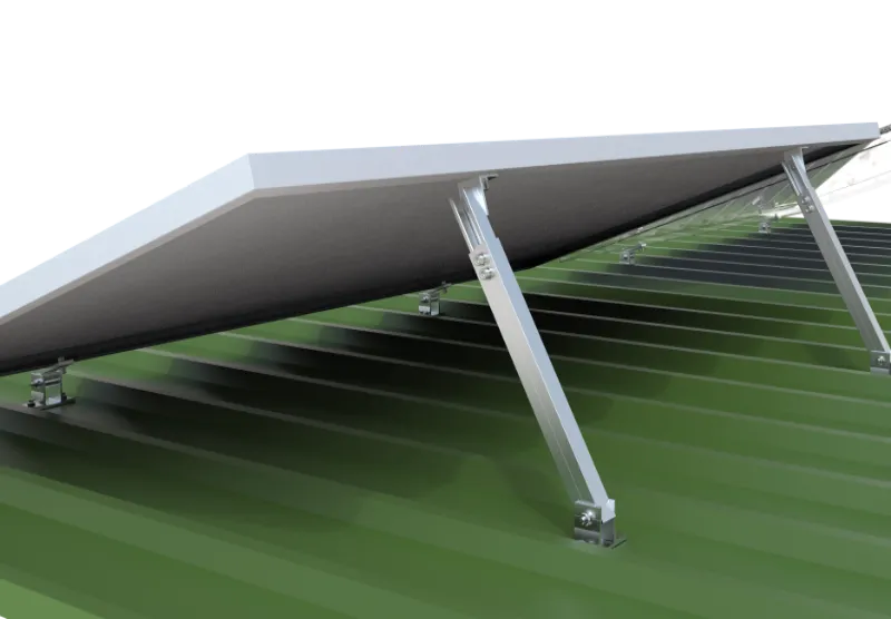 Adjustable Rear Leg Solar Mount para sa Bubong