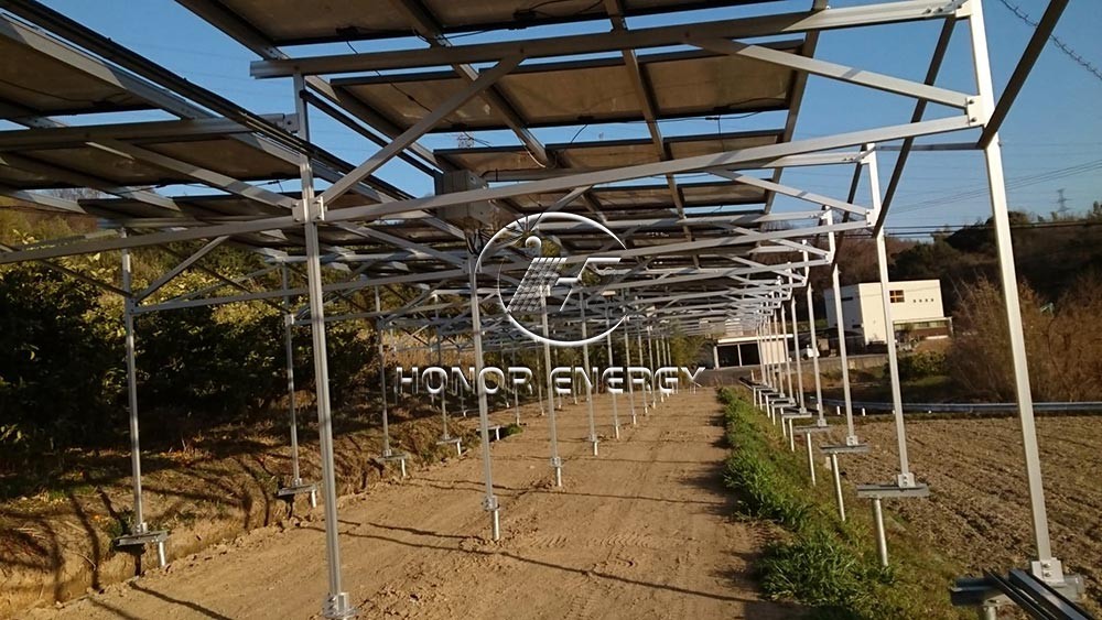 Aluminum One Row Type Agricultural Farmland Mount