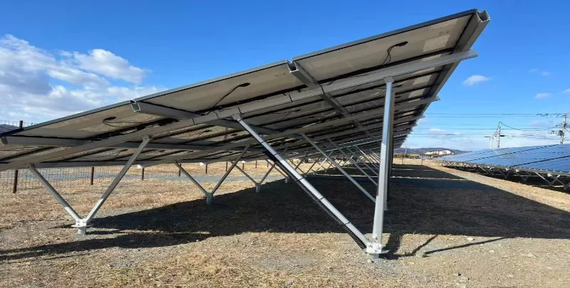 Screw Pile Solar Aluminum Ground Mounting