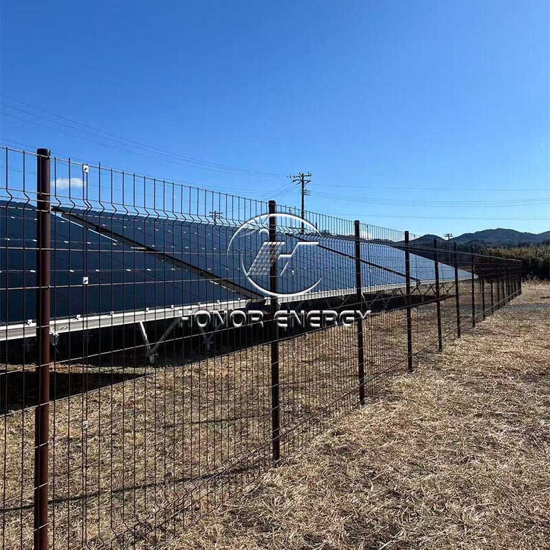 Solar welding mesh bakod