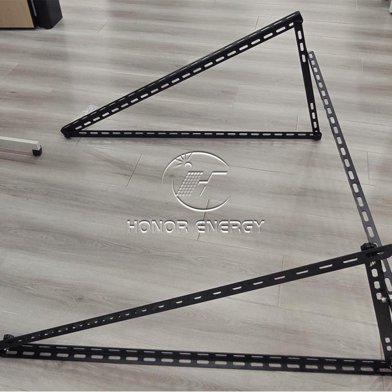 Steel adjustable solar bubong mount