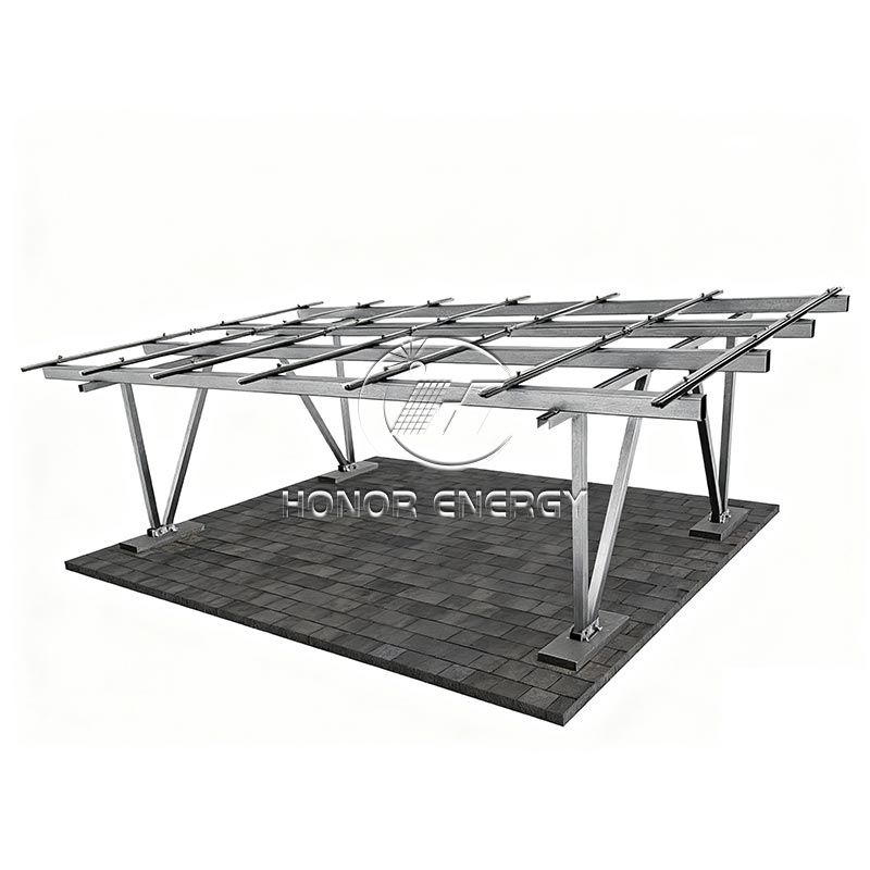 Steel IV Type Solar Carport Mount