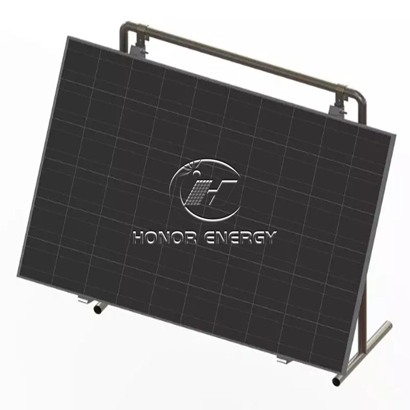 Steel solar balkonahe mount