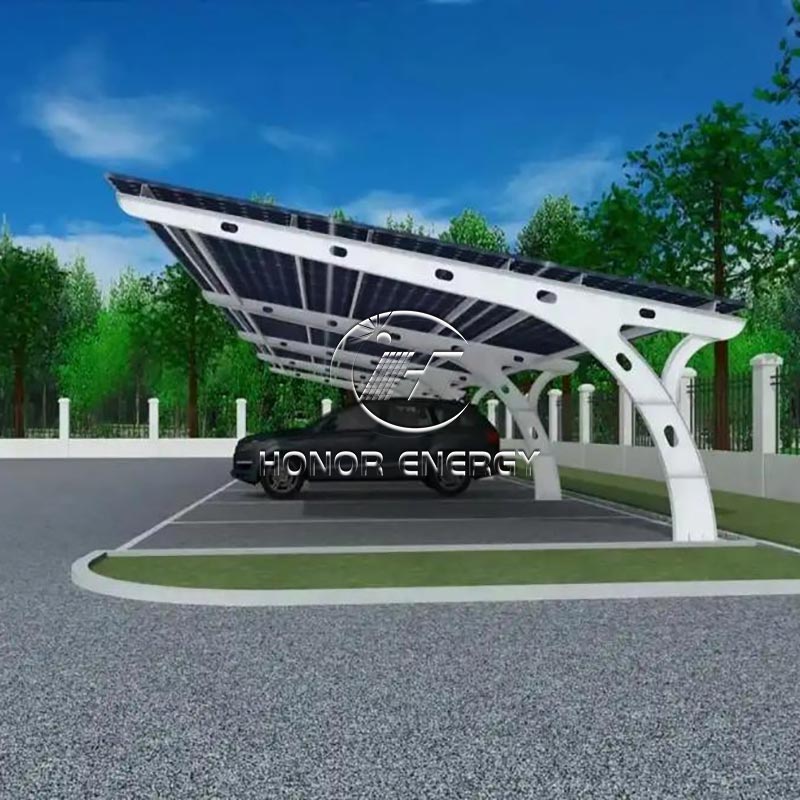 Steel y type solar carport mount